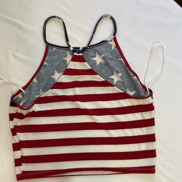Stars & Stripes Crop Top. Ready for 4th of July or any holiday spirit. C… - Picture 9 of 9